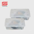 High quality rectangular transparent plastic shoe box storage for wholesale